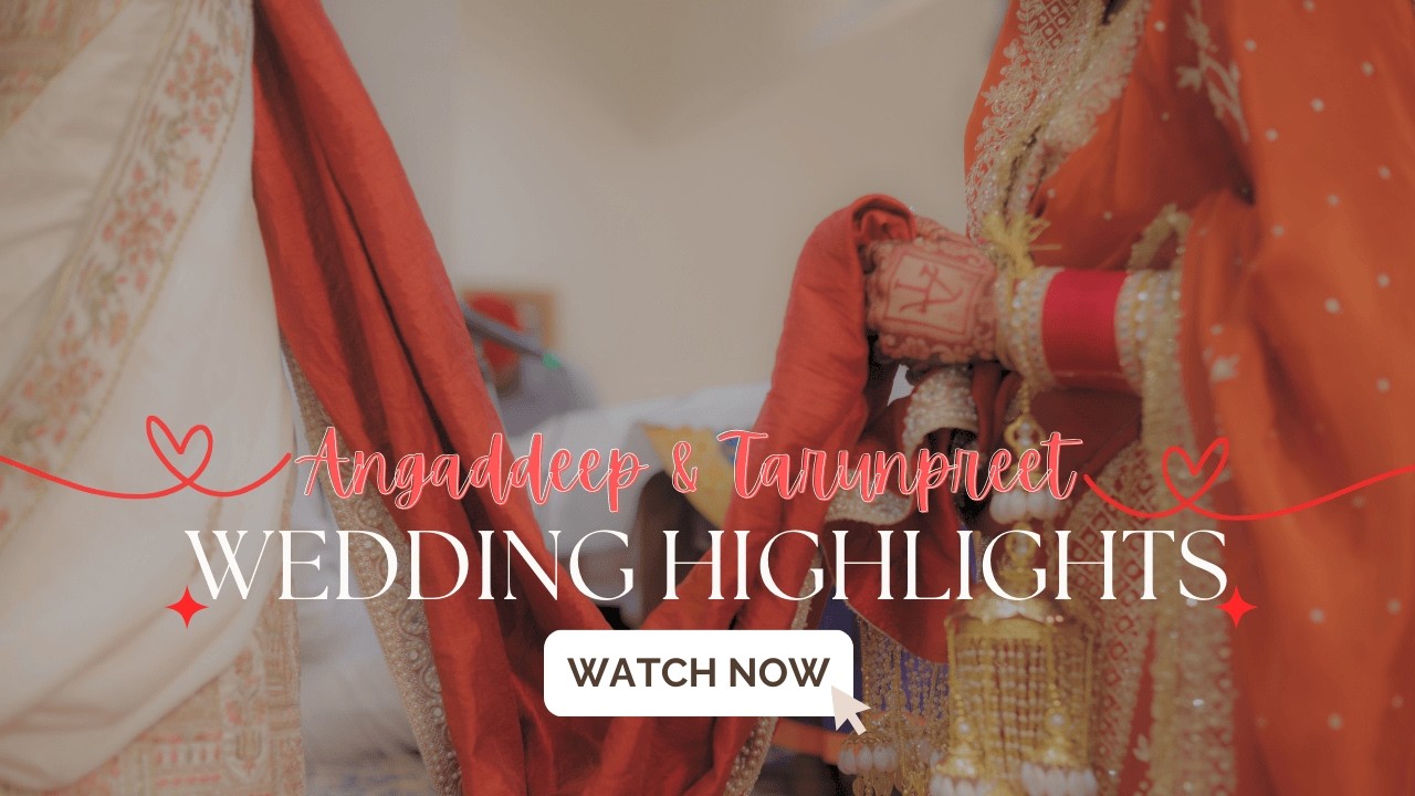 Angaddeep & Tarunpreet Wedding Highlights | Same day edit | GS Films Jalandhar