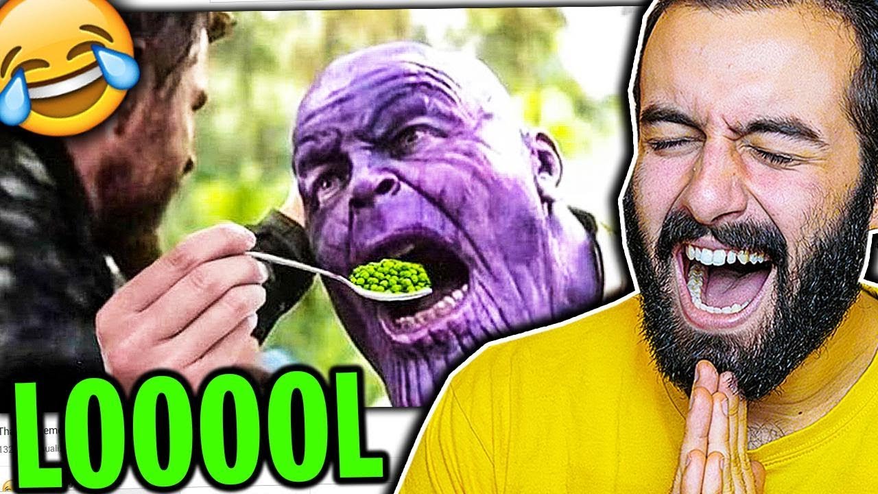 REAZIONE ALLE YTP di AVENGERS PIÙ DIVERTENTI ( No Spoiler ENDGAME )