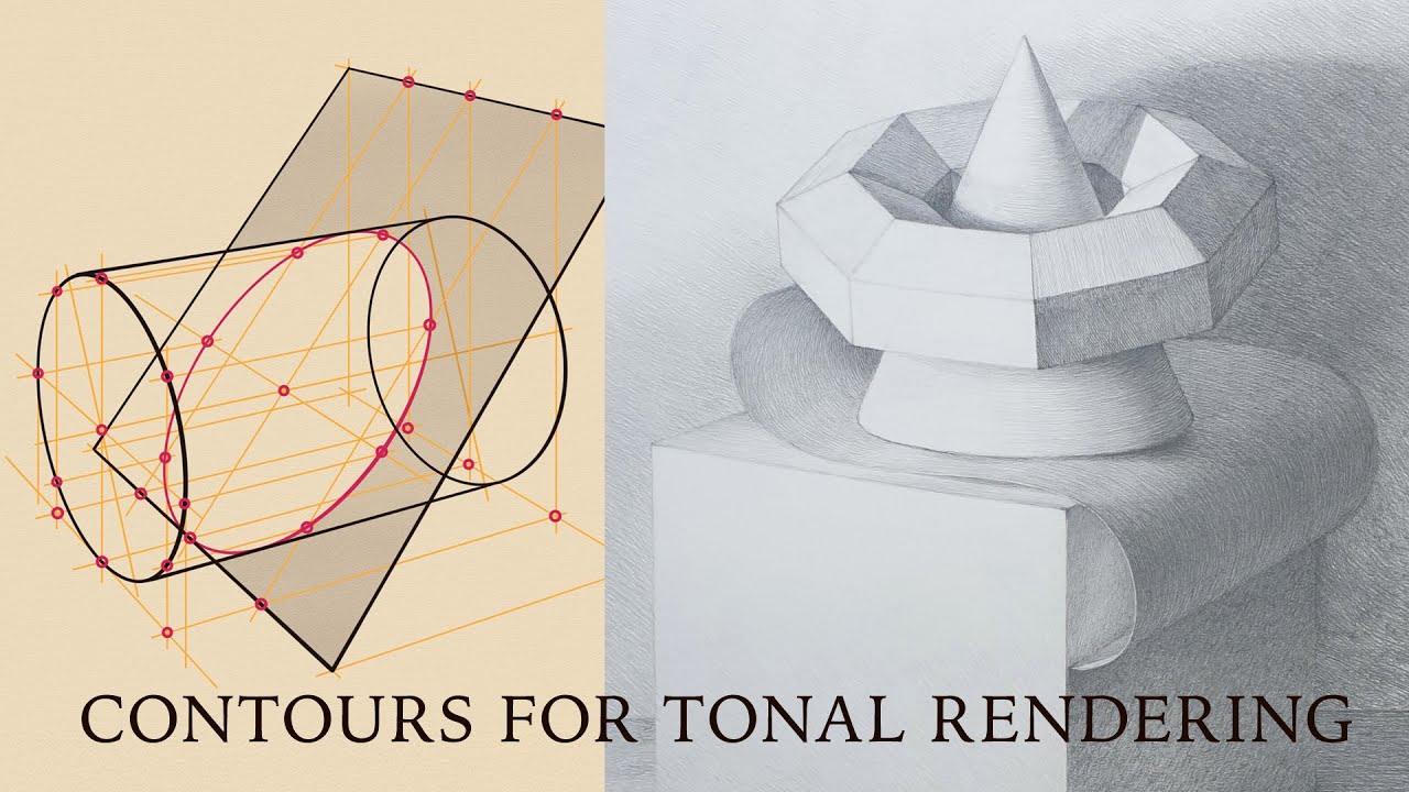 Contours for tonal rendering