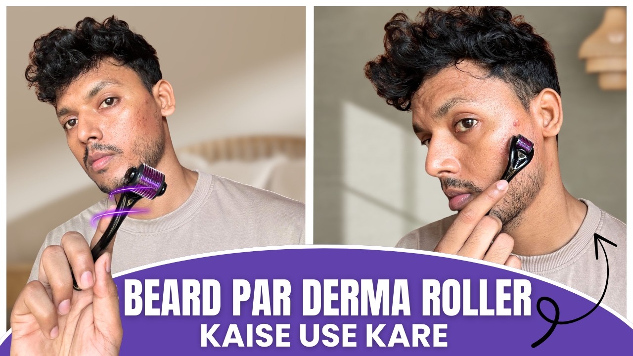 How to Use Man Matters Derma Roller | Man Matters Ka Derma Roller Kaise Use Kare | Man Matters