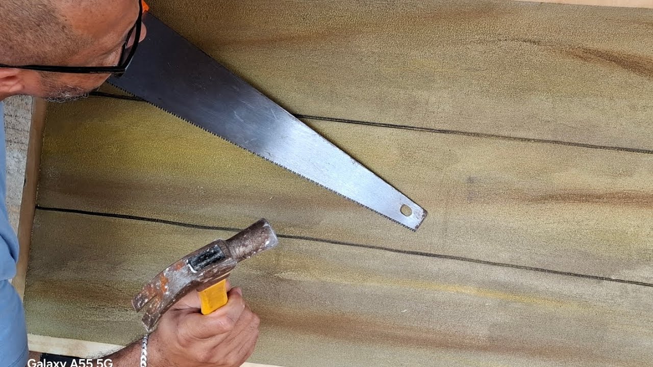 efeito ou madeira - imitação porcelanato polido - inédito - efeito madeira com argamassa