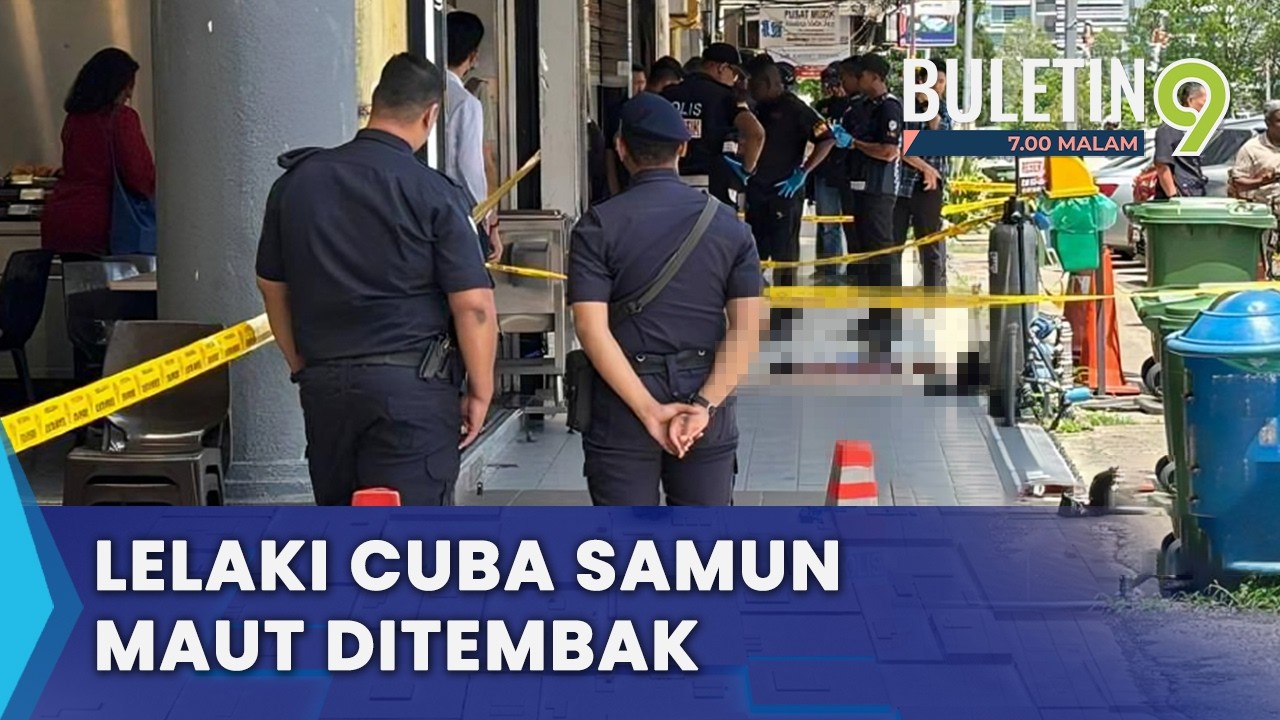 Lelaki Cuba Samun Kedai Emas Maut Ditembak Pengawal Keselamatan