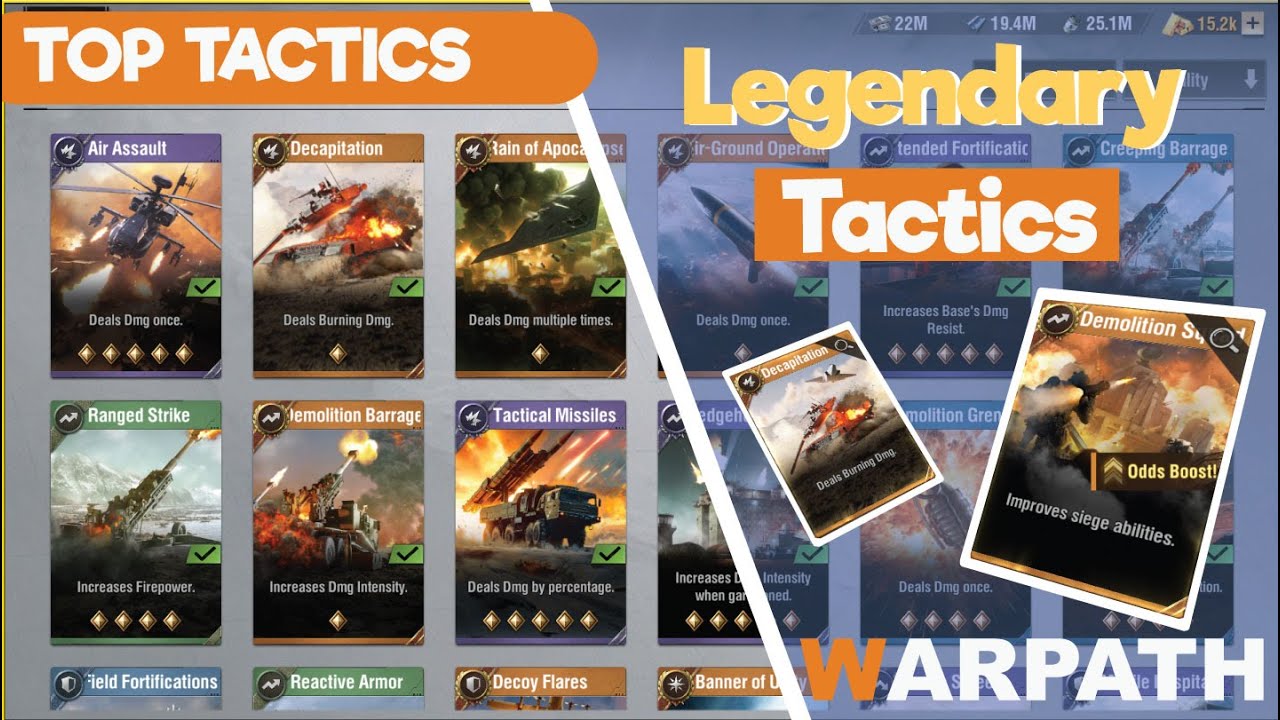 Warpath | Top Tactics - Can I Get Top Tactics with 47 Simulation Coupons?