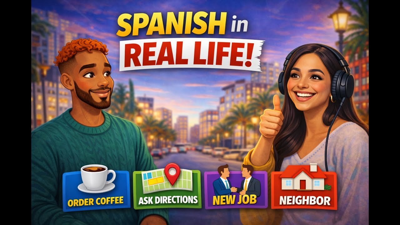Learn Spanish for Beginners | 5 Everyday Conversations