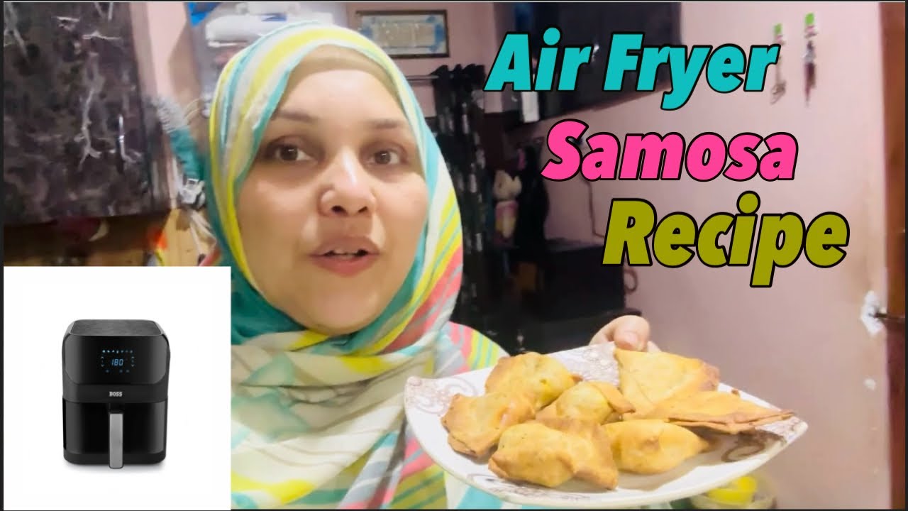 Air fryer me banae samose 😋testy recipe ❤️#youtubeshorts #viralvideo #airfryer #samosa 