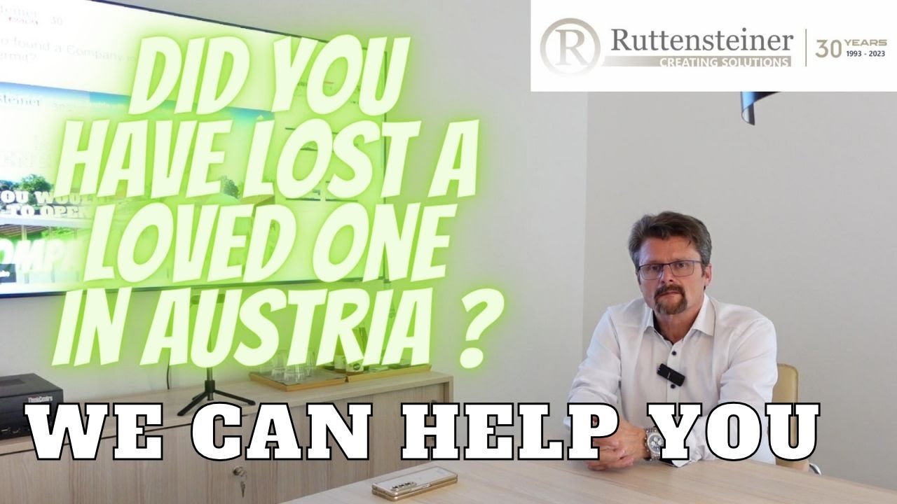 Inheritance in Austria or Settle an Estate in Austria