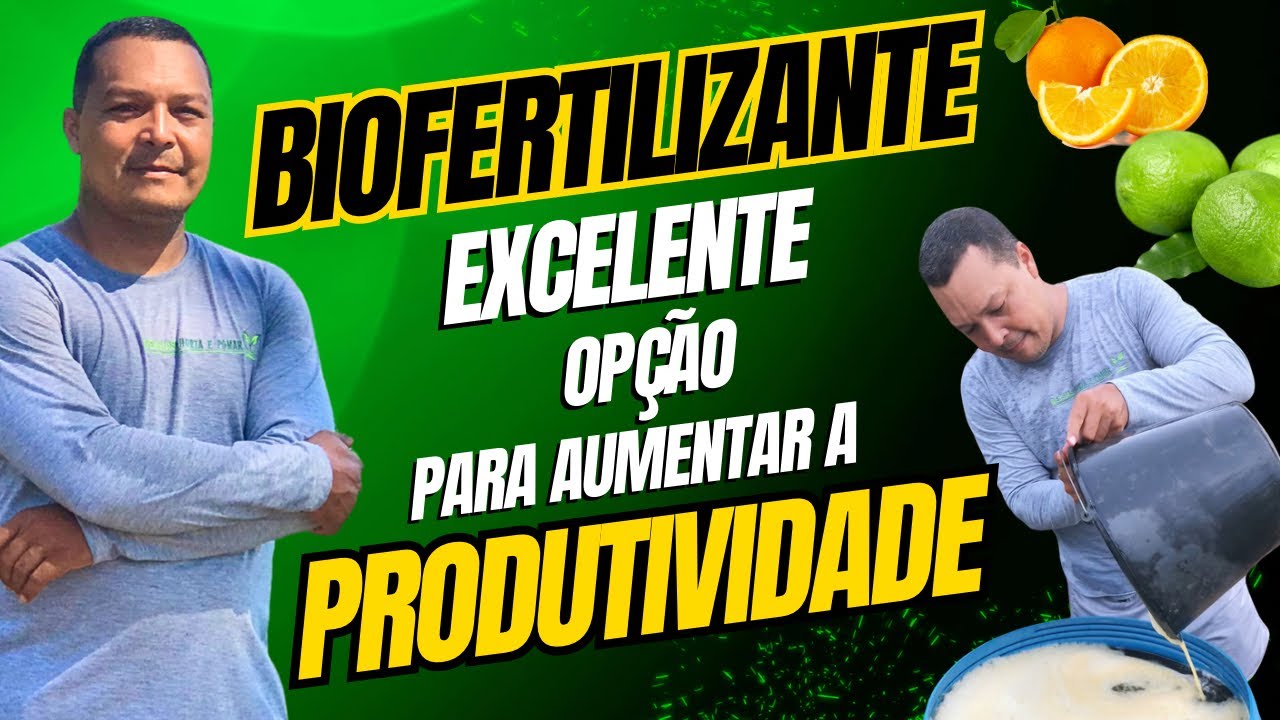 Como usar biofertilizante na adubação do Pomar 🤔