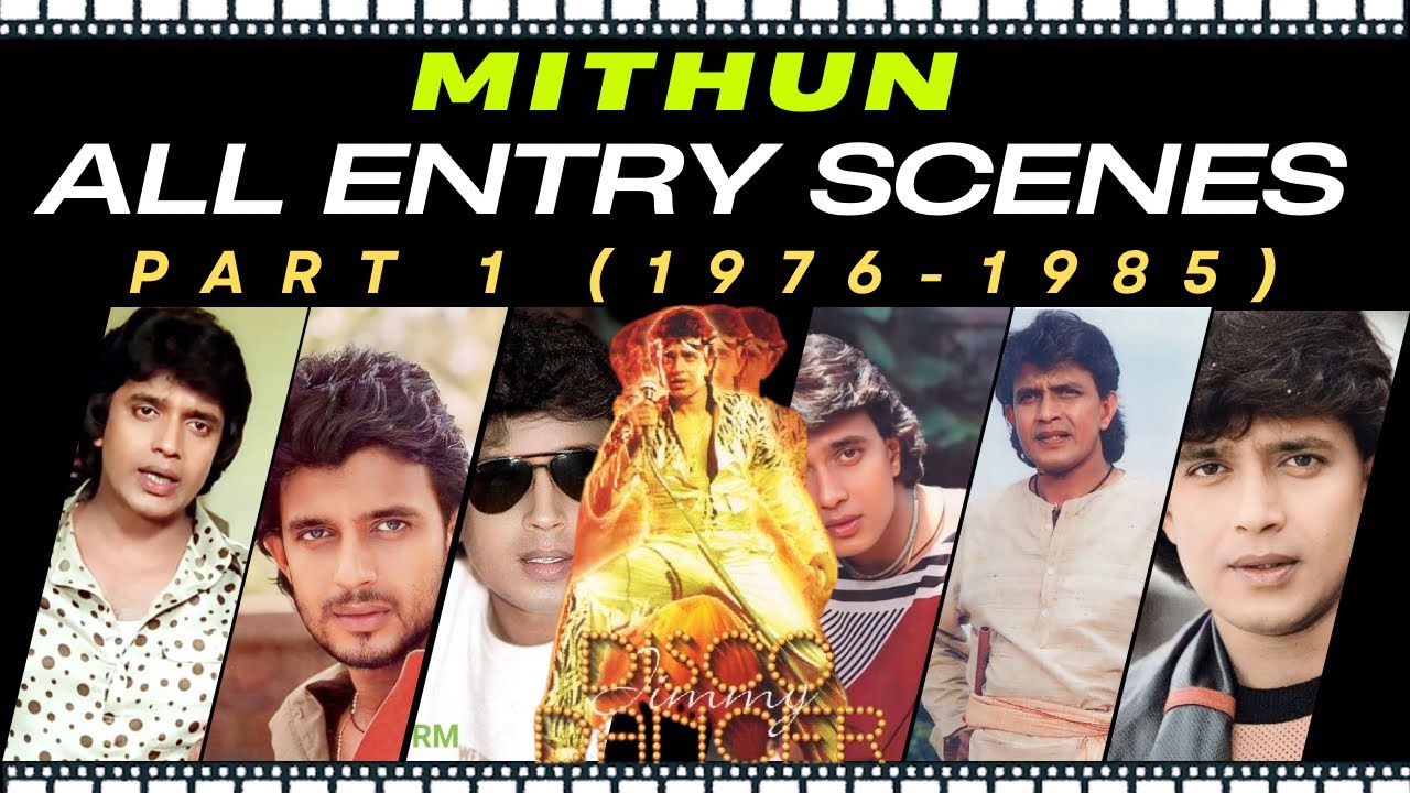 Mithun Chakraborty Ke Entry Scenes (1976–1985) | Bollywood Disco King Ki Iconic Entries #mithun