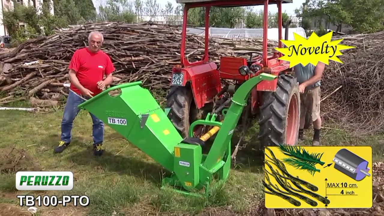 TB100 PTO - Chipper - Peruzzo