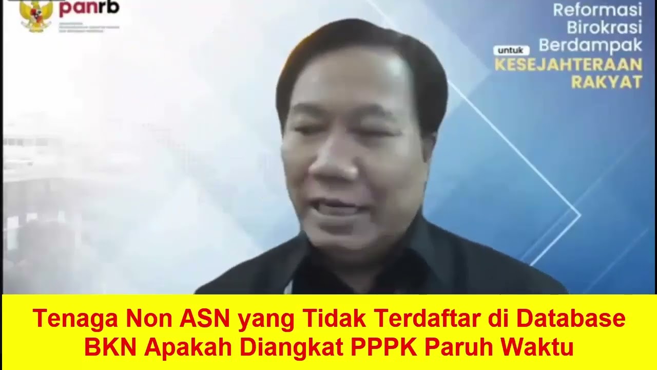 Nasib Honorer Tidak Terdaftar Database BKN & Masa Kerja Kurang 2 Tahun - Diangkat PPPK Paruh Waktu?