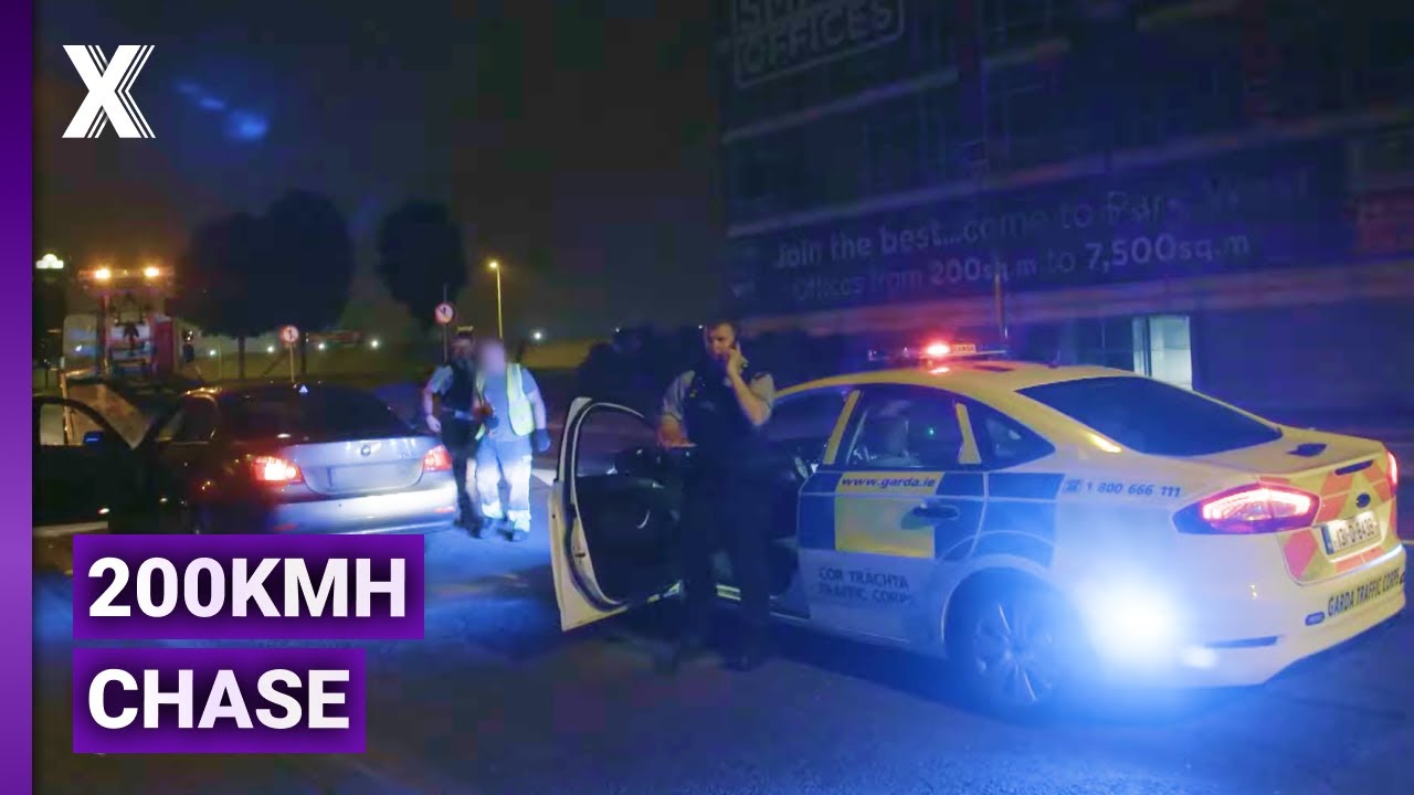 Irish Border Force Stops Stolen Audi in 200kmh Chase
