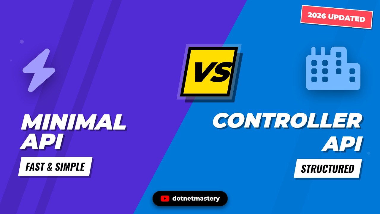 Minimal API vs Controller API - What's the Difference and When to Use Each?