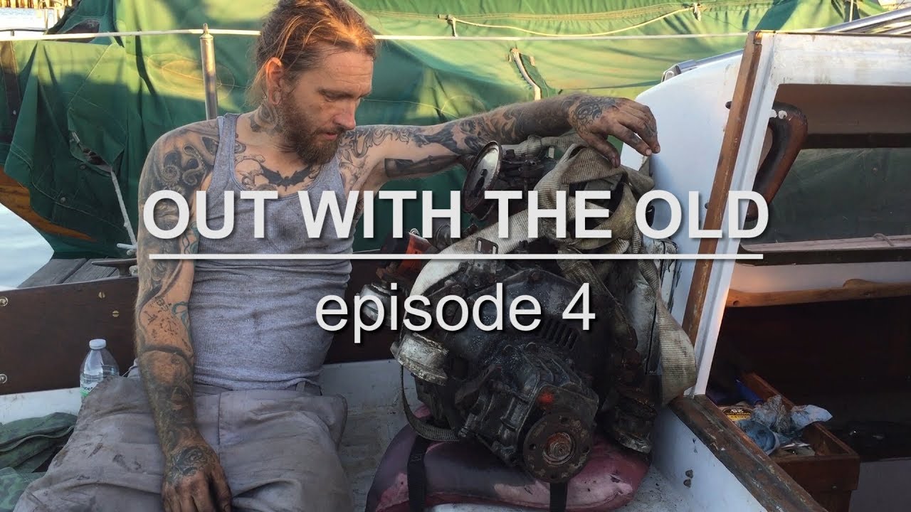 Sailing Vessel Triteia - Out With The Old - Episode 4 - Removing the Old Yanmar 2gm20 Diesel Engine