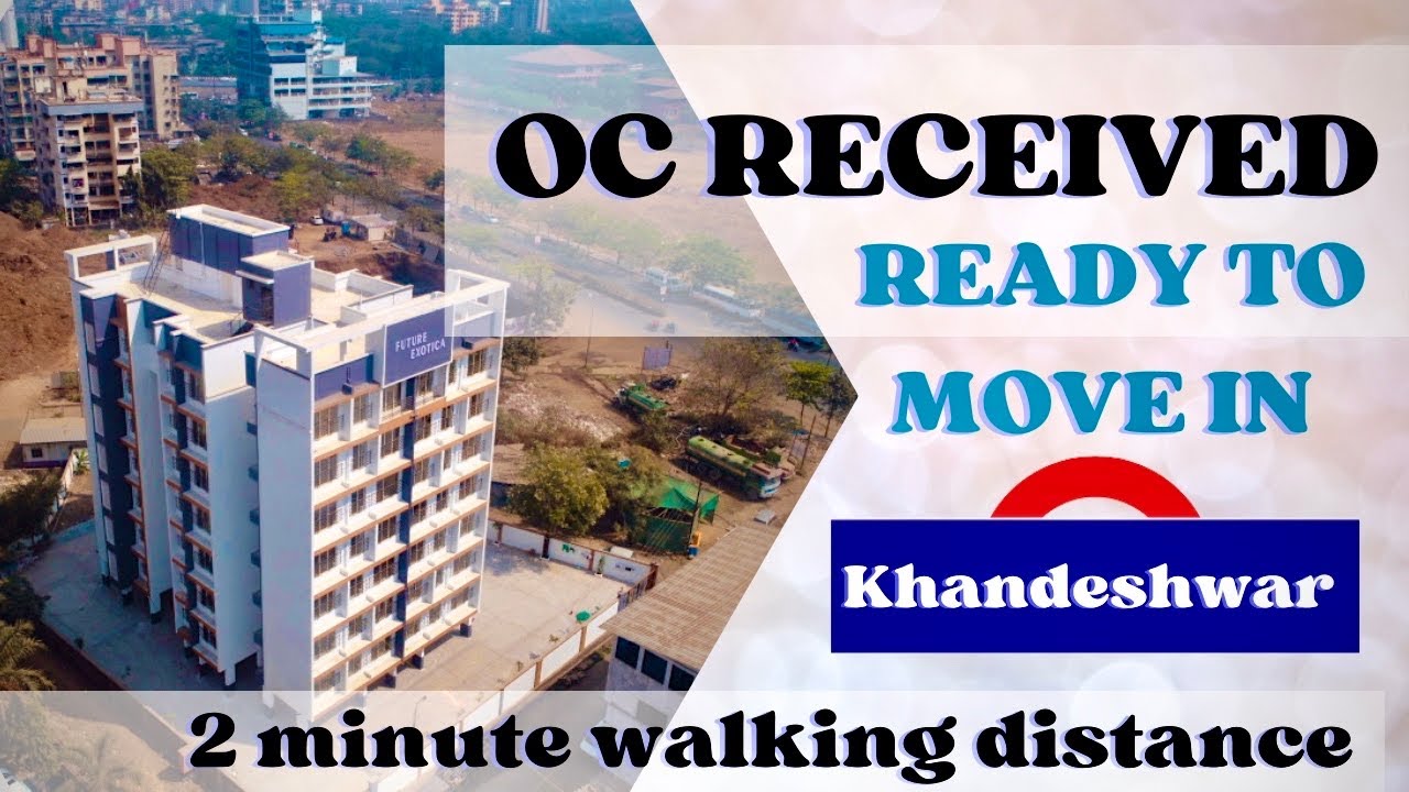 Ready to move flats near Khandeshwar station 2 minute walking distance @TheHelloHomes