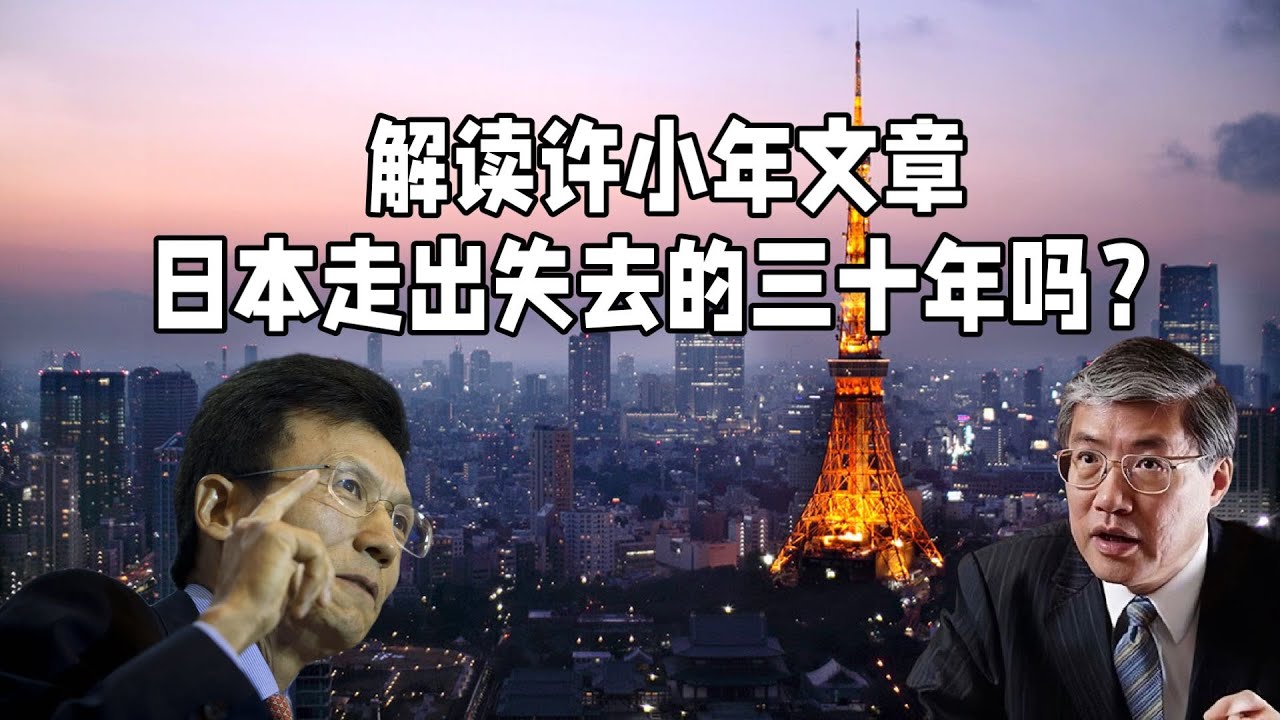 解读许小年文章：日本失去的30年和辜朝明“资产负债表衰退”理论