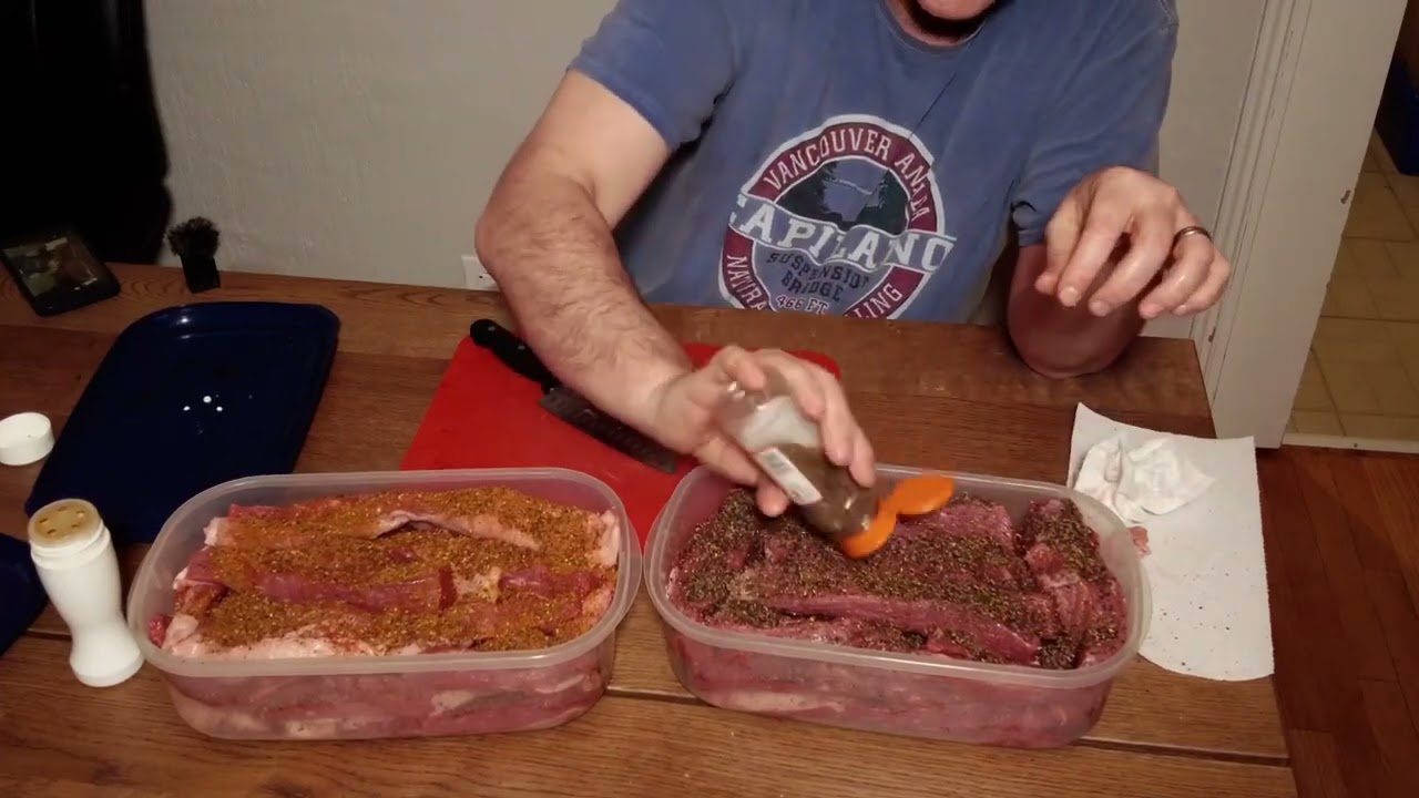 Making Biltong at Home in Canada with a Dehydrator