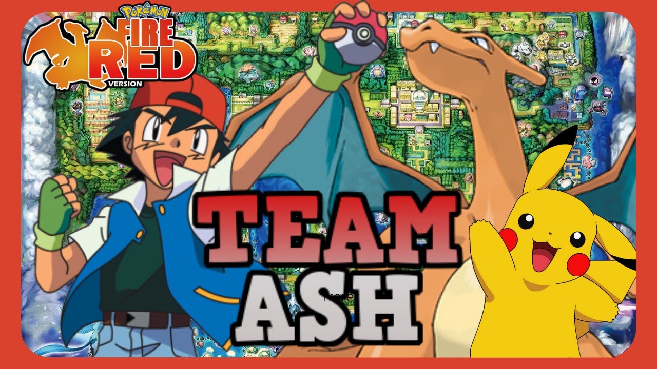 ¿Puedo pasar POKEMON ROJO FUEGO con el equipo de ASH?