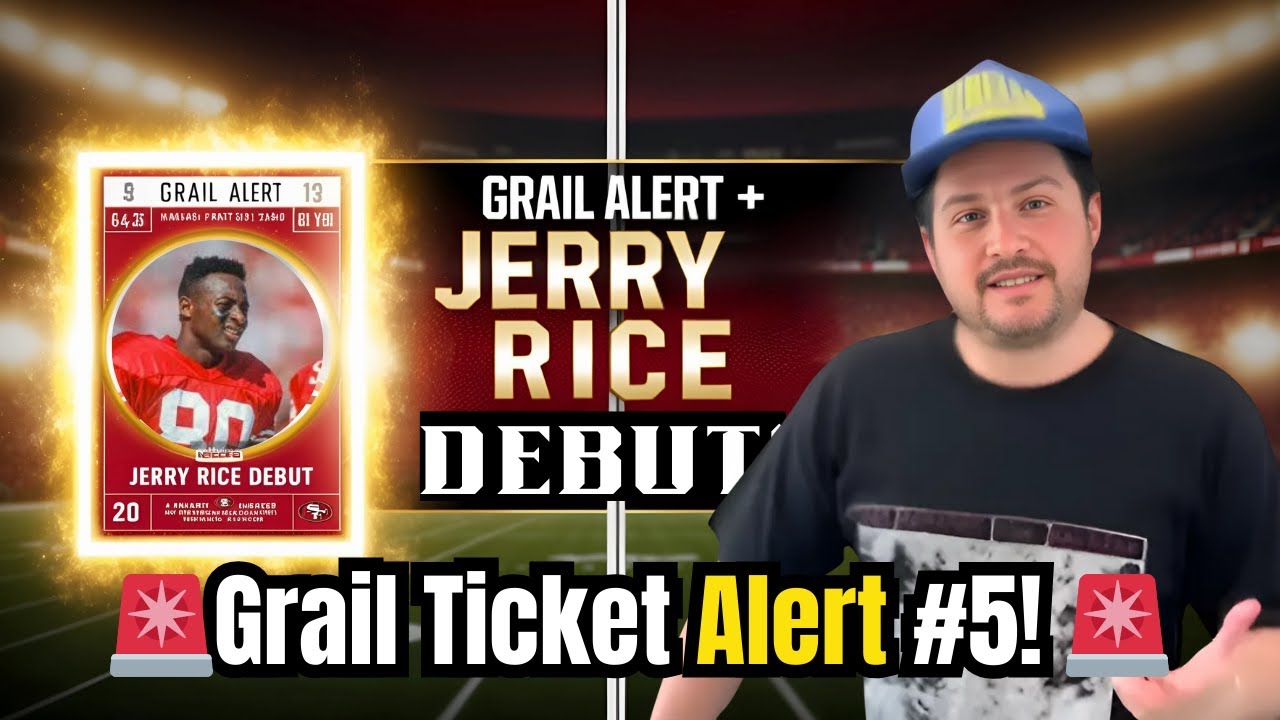 Emergency Grail Ticket Alert 🚨 Jerry Rice Debut Ticket | Eric Nyman @vvgclub