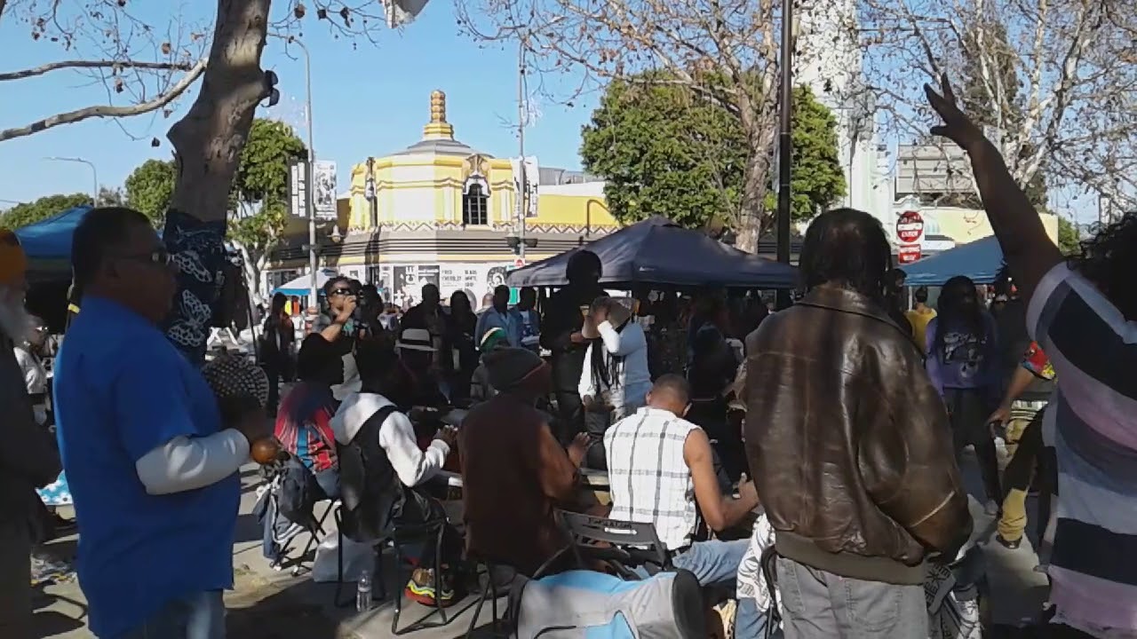 Leimert Park Drum Circle - Sunday February 25, 2018