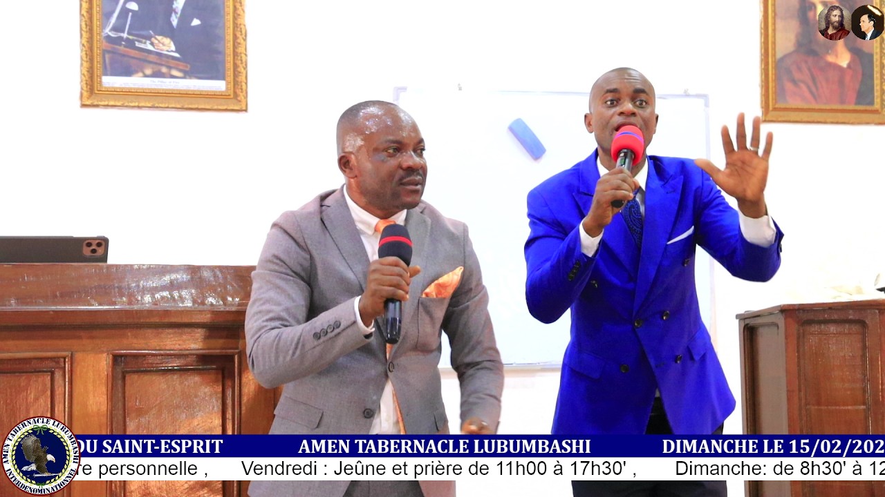 LES EVIDENCES DU SAINT-ESPRIT ||DIMANCHE 15 FEVRIER  2026 ||Rév BEN MUKOLOKO