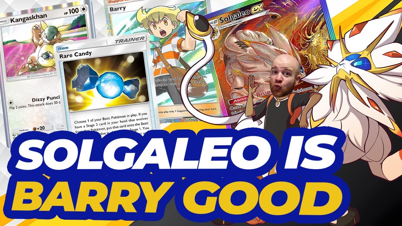 Solgaleo EX seems BARRY GOOD in Pokémon TCG Pocket! Deck Highlight