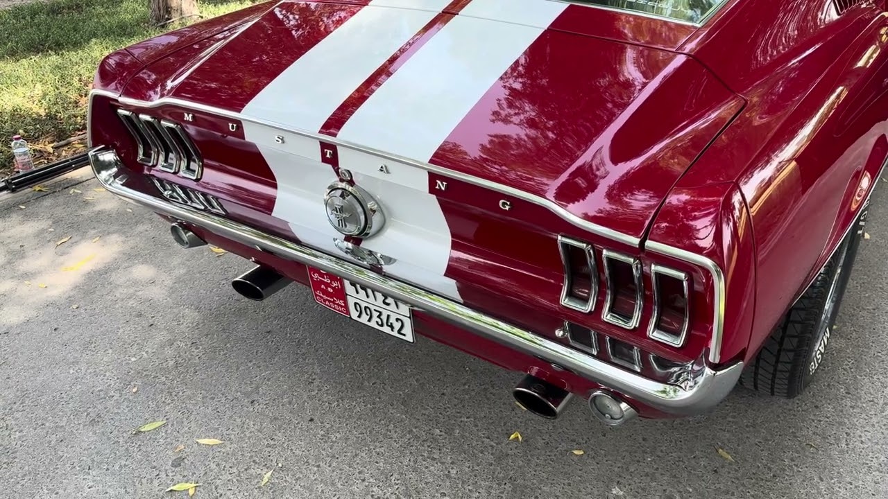 1967 Ford Mustang Fastback (Exhaust Sound)