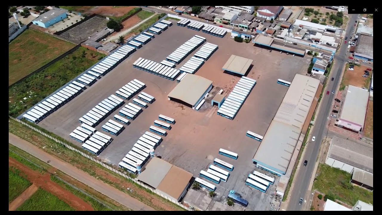 Drone sobrevoa ÁGUAS LINDAS DE GOIÁS