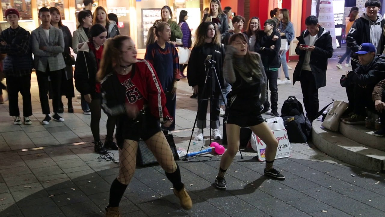 JHKTV]홍대댄스레드스파크 hong dae k-pop dance red spark (russia)As If It's Your Last (마지막처럼)