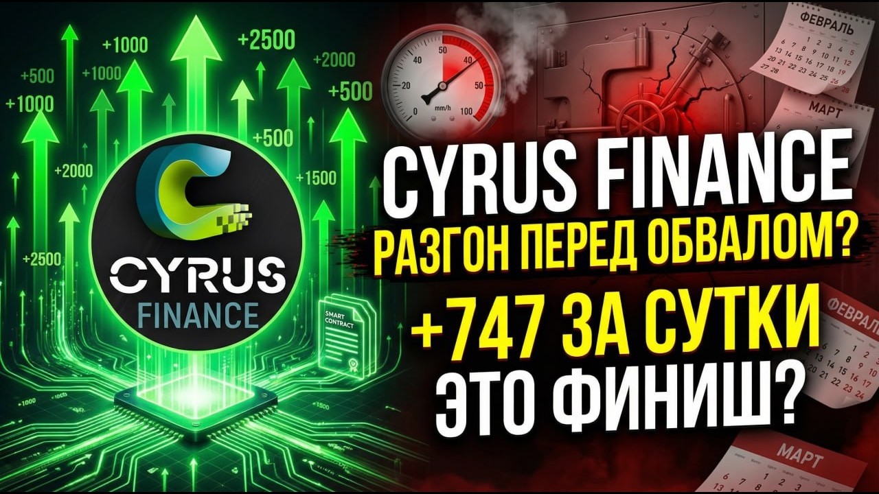 CYRUS FINANCE - SCAM-news 12.02.2026г. Прогноз по СКАМу. Хорошо отработавший проект?