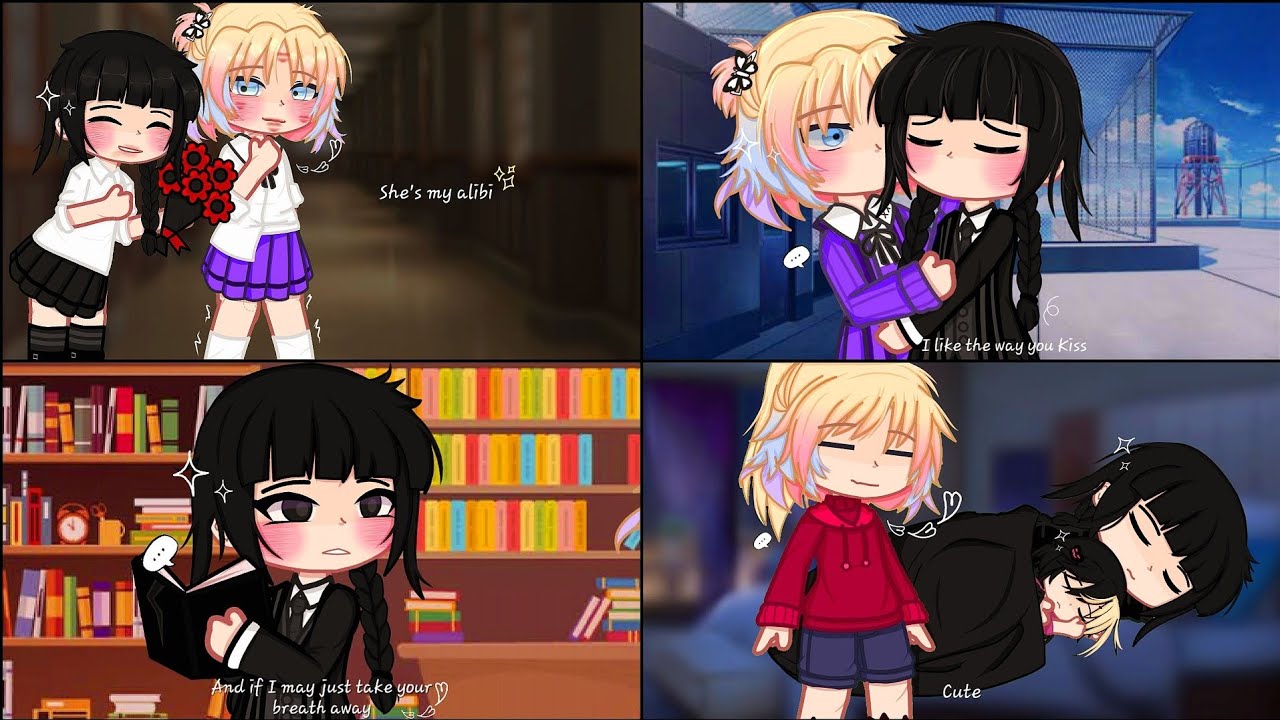 Wenclair videos compilation gacha~ Wenclair ~ [Wednesday] Gacha| Gacha Esana