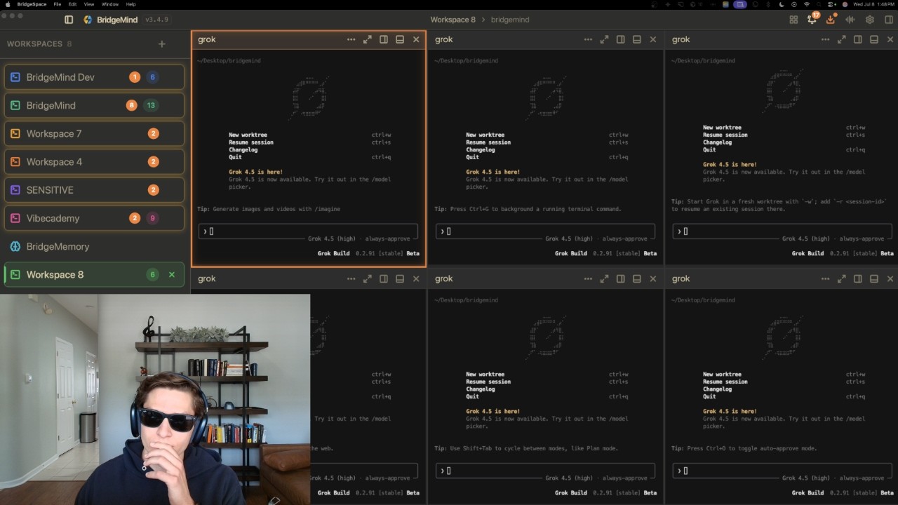 Vibe Coding With Grok 4.5