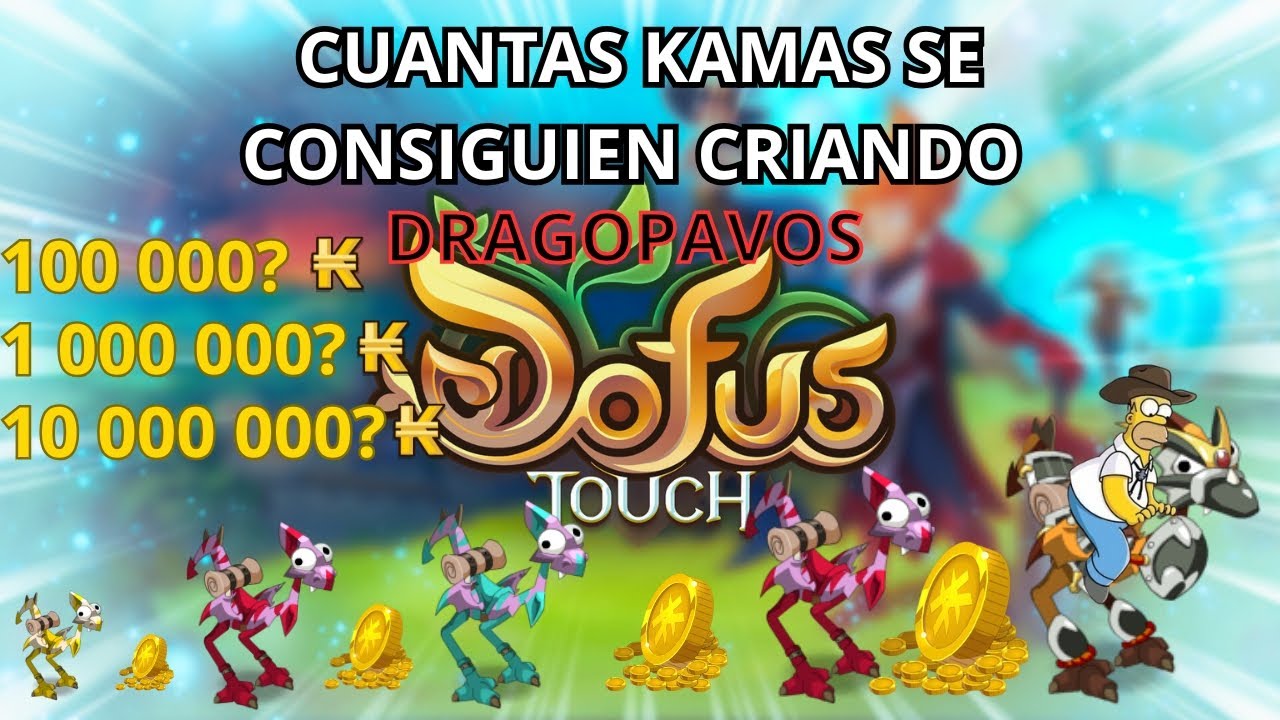 ¿Cuántas kamas puedes ganar criando dragopavos? 💰 [Dofus Touch]