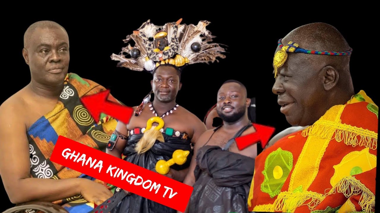 AKUAPIM YOUTH ALSO BL@ST DORMAAHENE TO STOP FO@LING ✋️VILLAGE SMALL CHIEF😝 OTUMFOUR IS KING OF GHANA