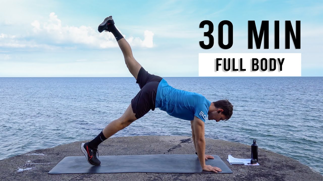30 MIN FULL BODY FAT BURN HIIT (No Jumping + No Equipment)