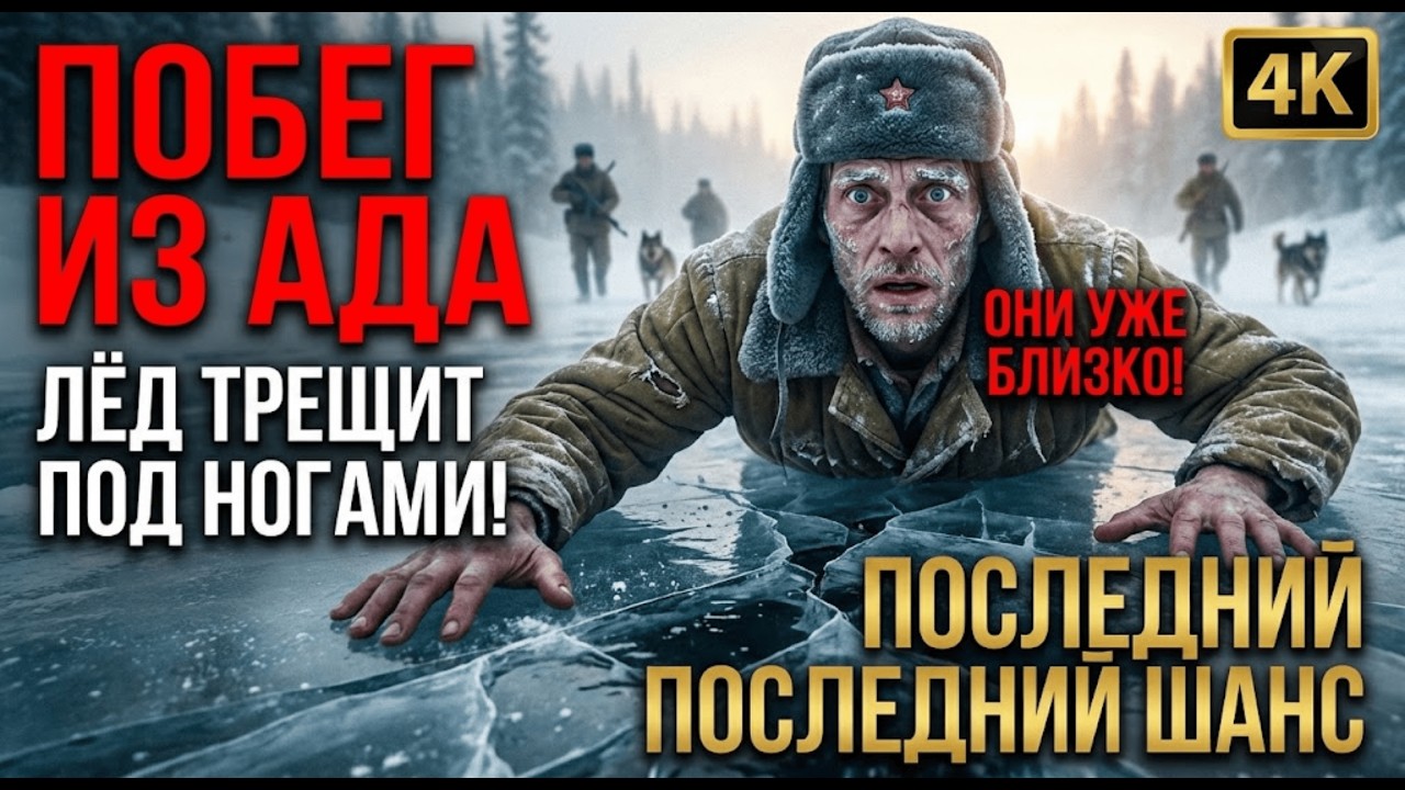ШАГ В БЕЗДНУ РАДИ СВОБОДЫ! НЕВЕРОЯТНЫЙ ПОБЕГ ПО ЛЬДУ В ЭПОХУ СССР