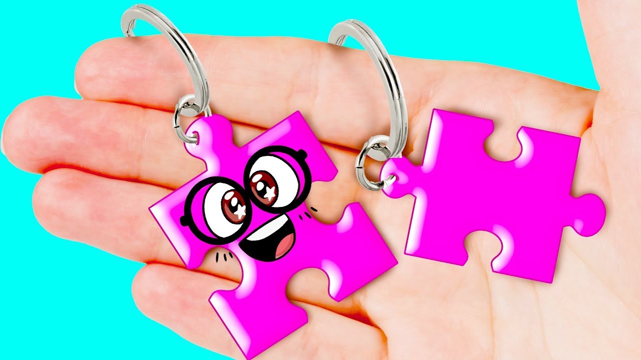 Make This DIY Friendship Keychain And Become Friends with Slime Sam