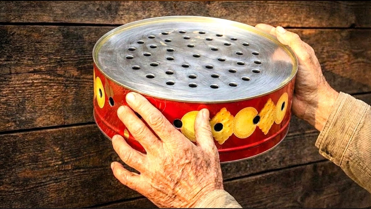 No gas, no firewood needed! Simple DIY 3-in-1 stove, providing FREE warmth all winter long 🔥