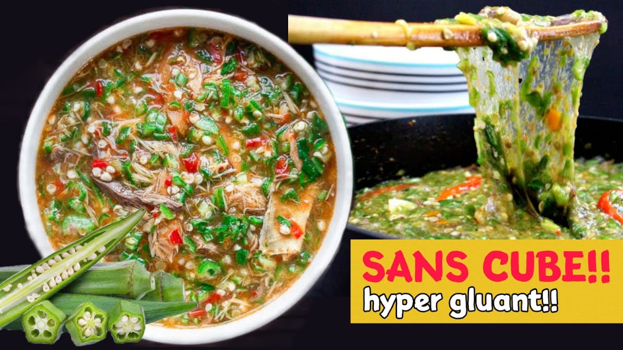 SAUCE GOMBO SANS CUBE ( trop bon!!) comme la grand-mère feat @MonAfroLibre