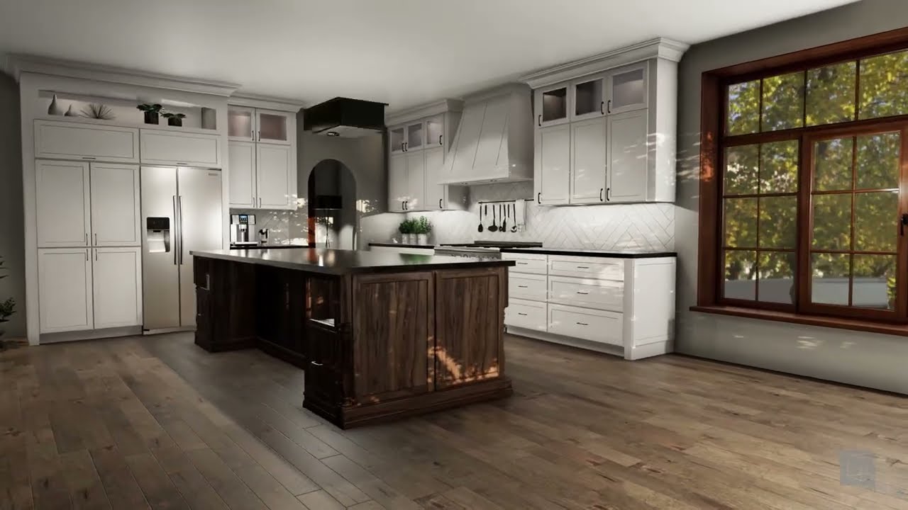 Cabinet Vision 3D rendering with VORTEK Spaces