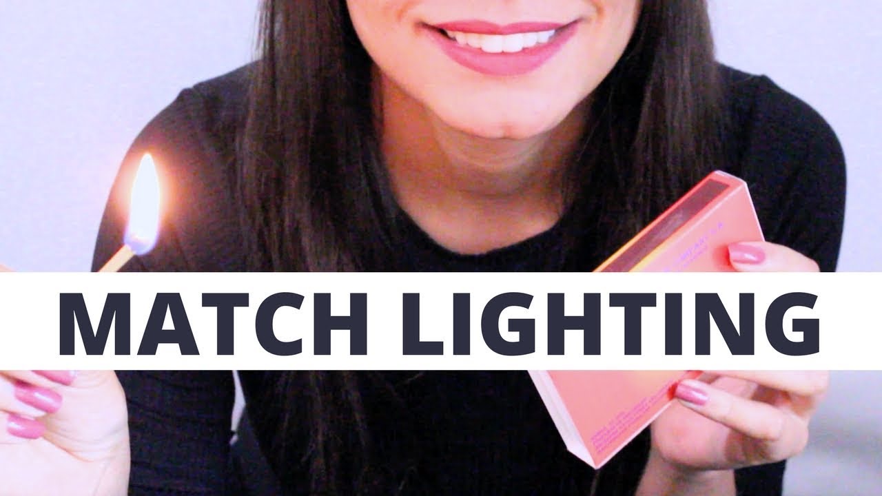 ASMR MATCH LIGHTING 🔥 (NO TALKING)