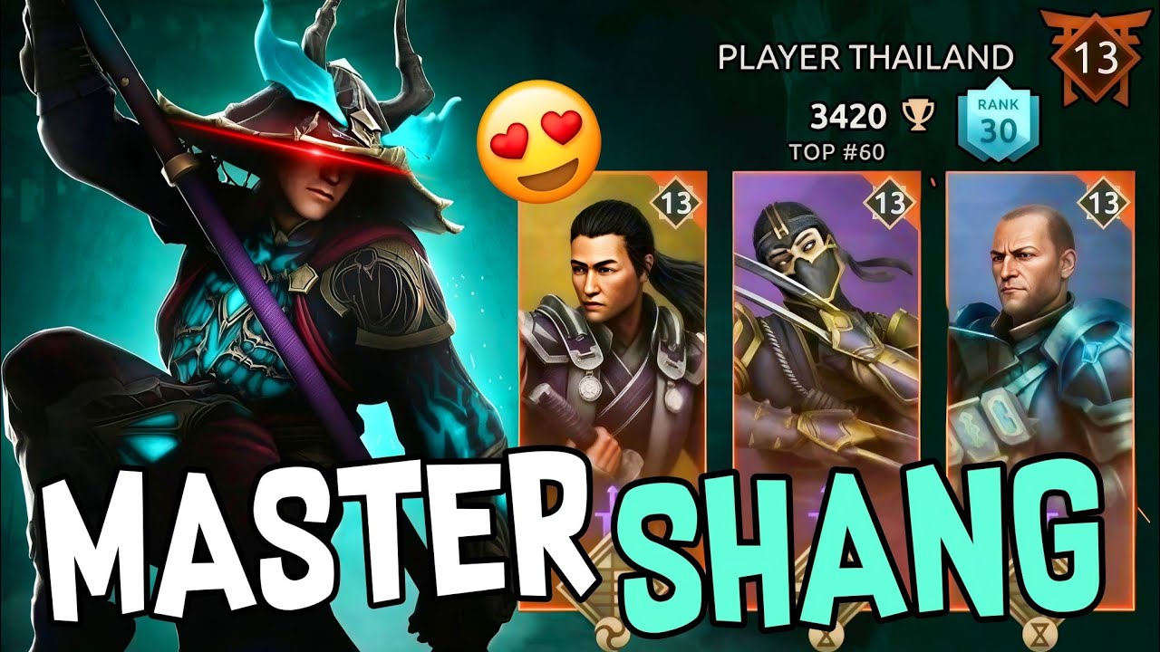 Shang - The Shadow Master! 💥💫 || Retrieve Sfa || Shadow Fight 4 arena 