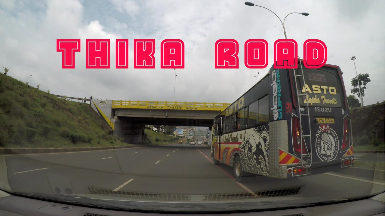 Road views of Thika Road