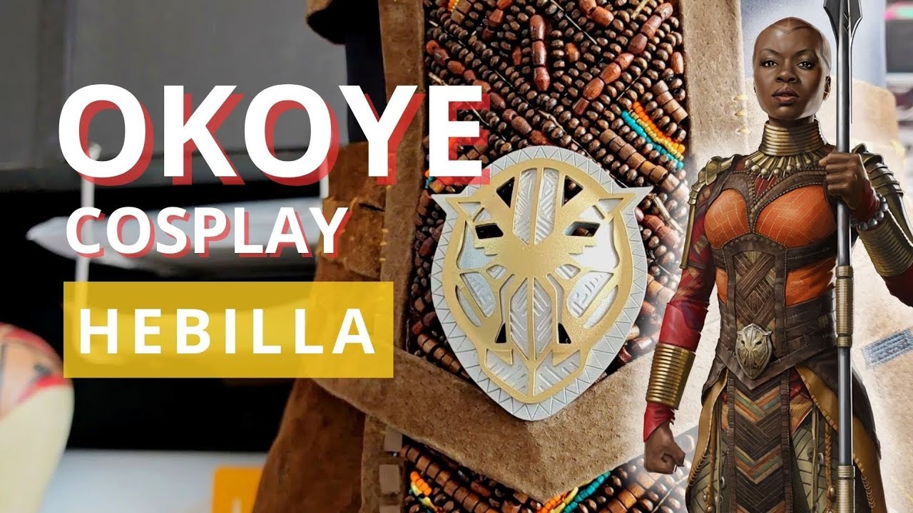 Así hice la hebilla para el cosplay de Okoye