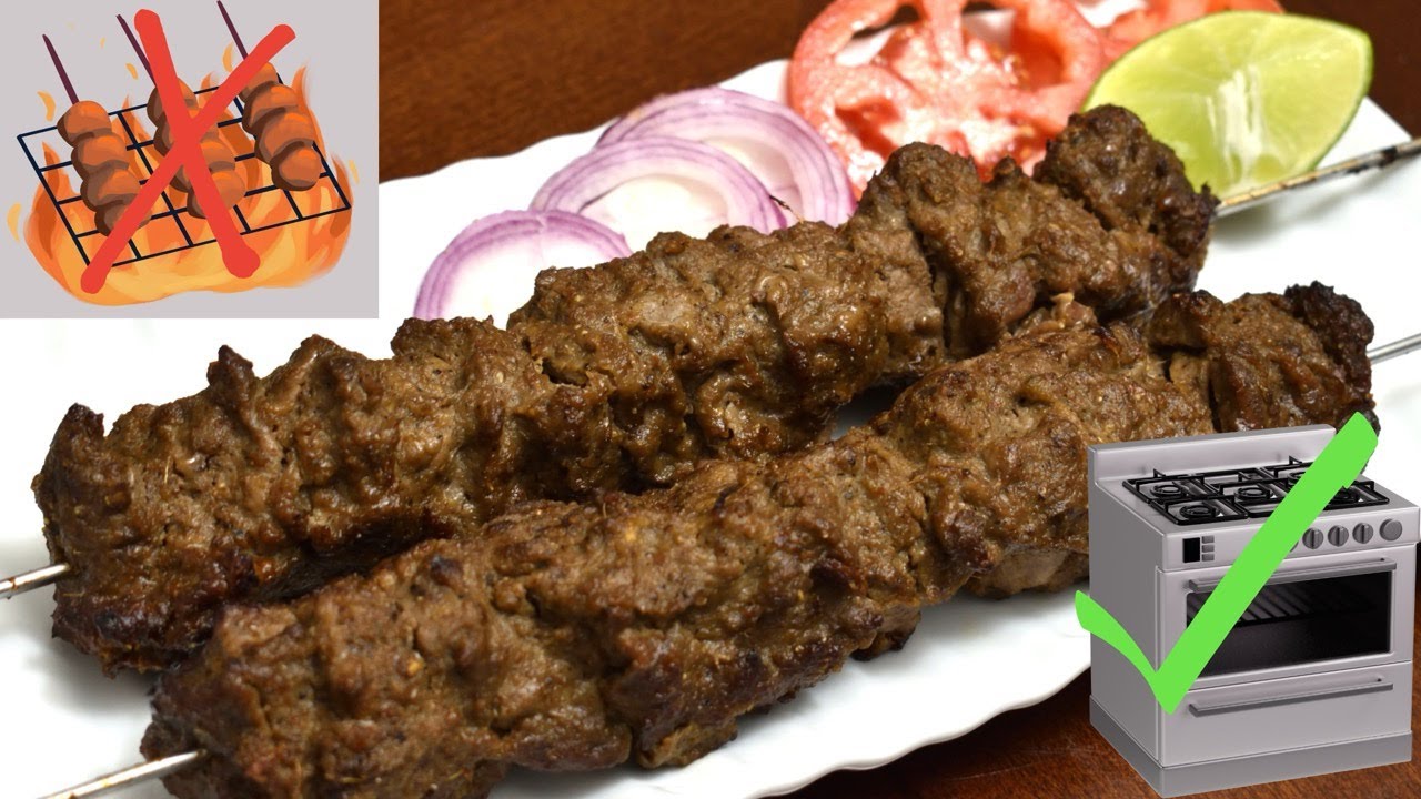 Melt-in-Your-Mouth Seekh Kabab | Bihari Kabab, No Charcoal