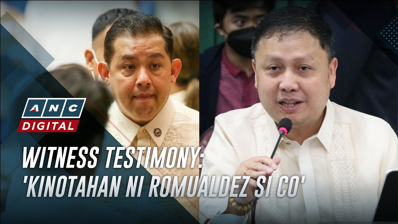 Ombudsman: Romualdez contracted Zaldy Co, witness testimony says | ANC