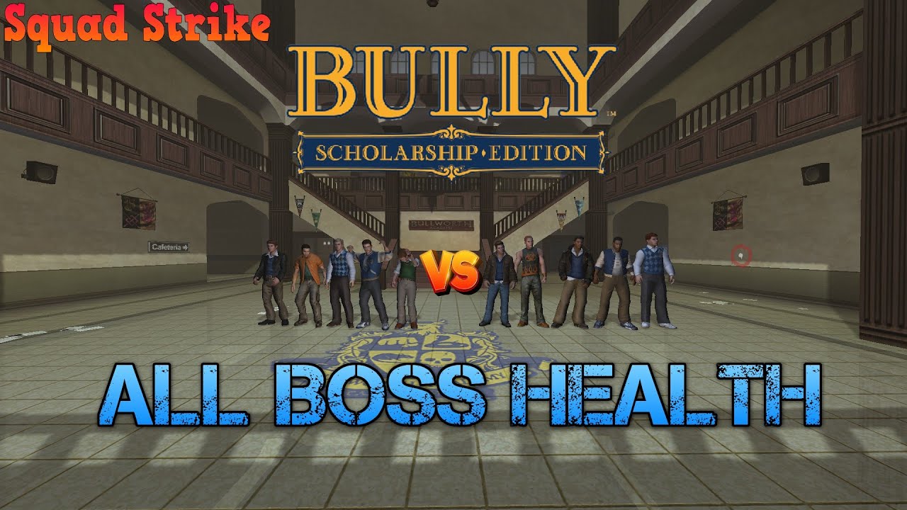 Bully SE: Leaders VS 2nd Leaders | All with Boss Health | Squad Strike !