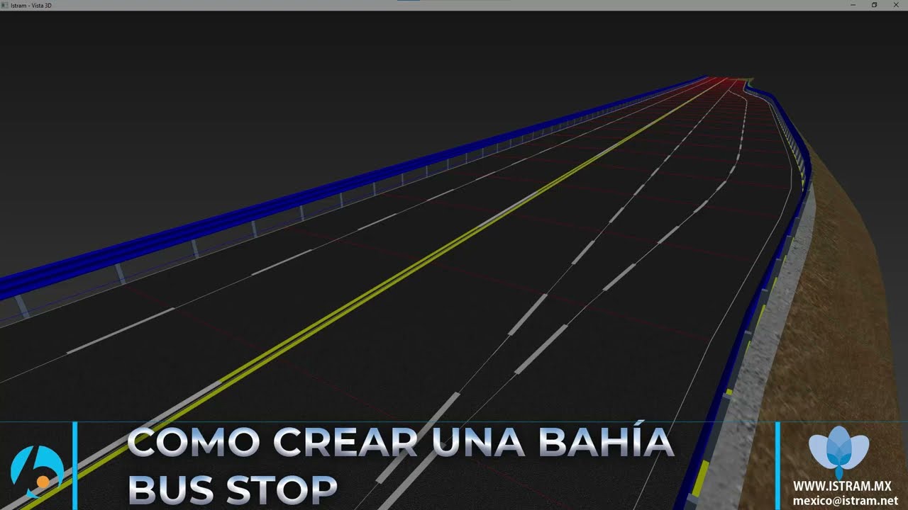 Como Crear una BUS STOP o Paradero de Autobuses en ISTRAM