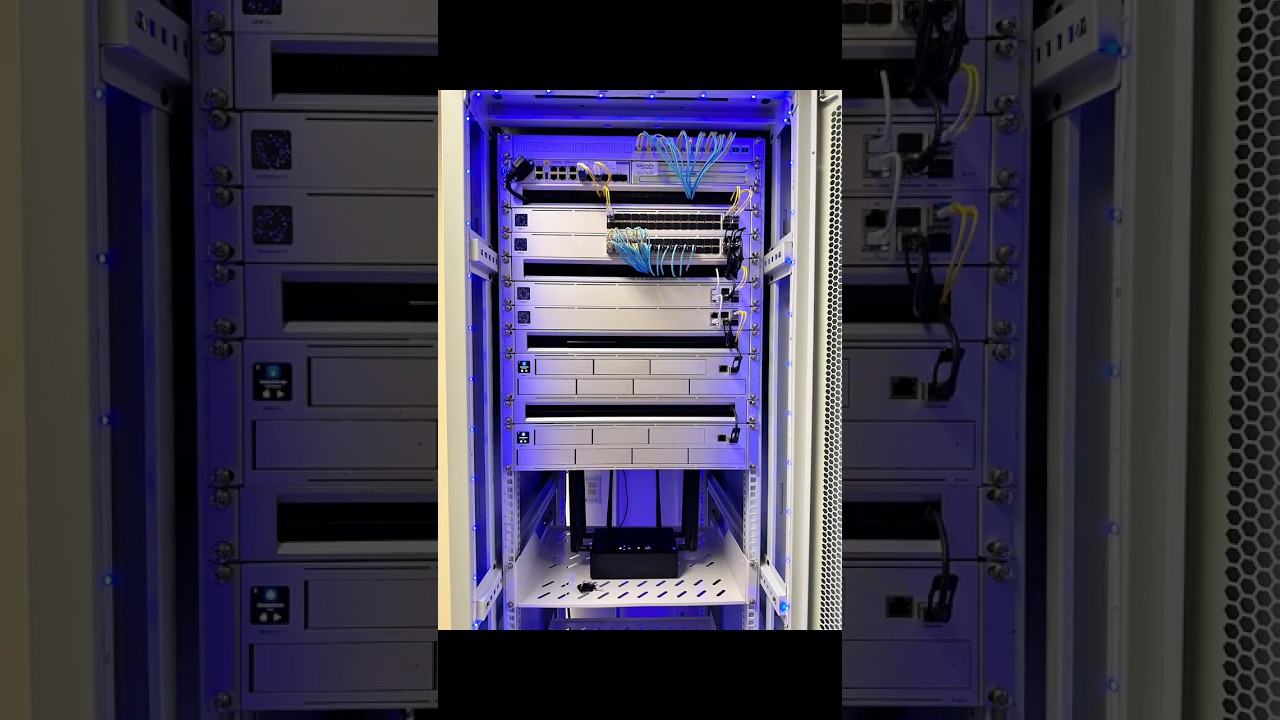Ubiquiti: Building Enterprise Grade Network Rack. Timelapse Video. #ubiquiti