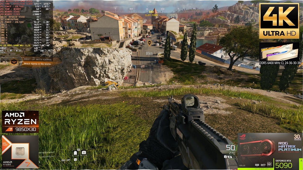 Call of Duty Black Ops 7 Campaign 4K DLAA Gameplay | MATRIX RTX 5090 | AMD Ryzen 7 9850X3D