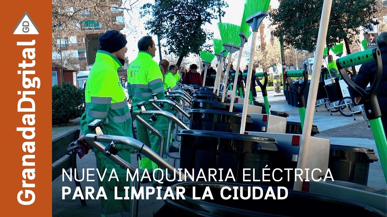 Granada | Ayudas de maquinaria eléctrica para limpiar la ciudad | GranadaDigital